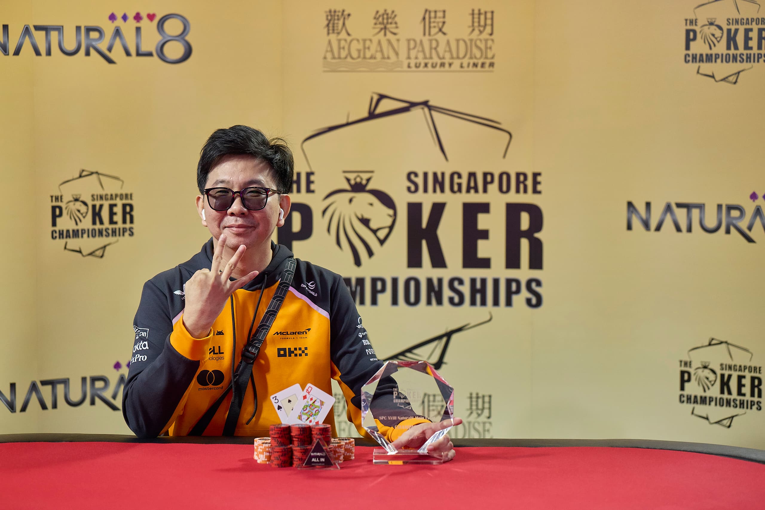 Lim Min Soon, Main Event Champion